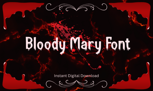 Bloody Mary Font: A Bold Horror Typography Solution