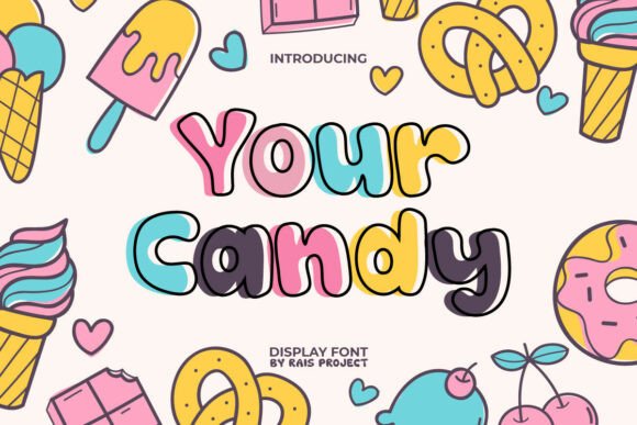 Your Candy Font: A Sweet Design Asset